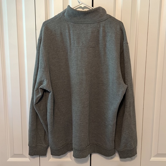 Men's Arrow Gray Quarter Zip Pullover, Size XXL - Picture 2 of 3